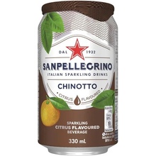 Sanpellegrino Chinotto Pomerančová šťáva v plechovce 330 ml