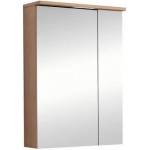 Inter Ceramic Огледален шкаф за баня ANIELA-50 6019-50, Inter Ceramic, с LED осветление, PVC, 50х70х17см (6019-50)