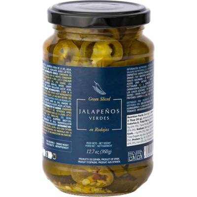 Чушки Халапеньо 360 g, нарязани, Garden Delights (GAR5437)