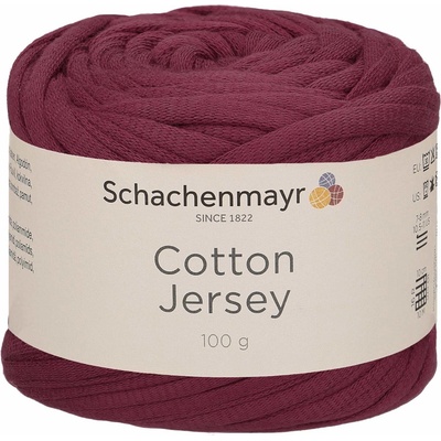 Schachenmayr Cotton Jersey 32 Vínová