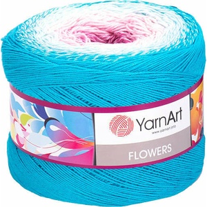 YARNART Flowers 294 Blue Purple Плетива прежда (Flowers 294)