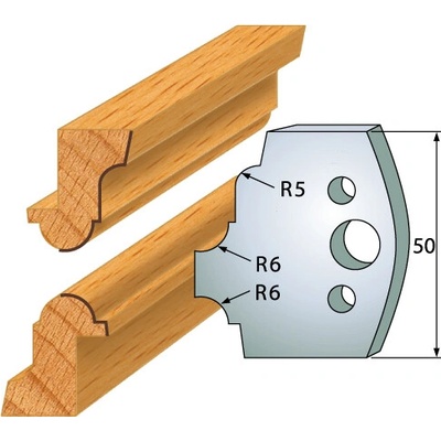 Igm Profilový nůž 50x4mm profil 542 F026-542
