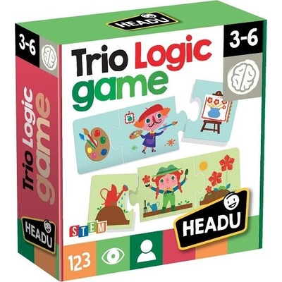 HEADU Souvislosti Trio Logic 12x3 dílků