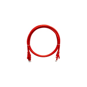 NIKOMAX Patch кабел UTP, CAT6, PVC, 0, 5 m, червен NMC-PC4UE55B-005-RD (NMC-PC4UE55B-005-RD)