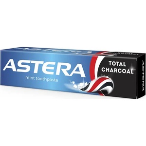 Astera Паста за зъби Total Charcoal, 110 g
