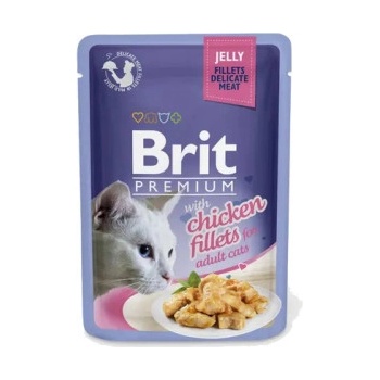 Brit Premium Cat Delicate Fillets in Jelly Chicken 85 g
