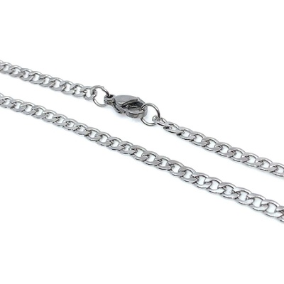 Jan Kos jewellery Řetízek z oceli typu pancer 12107797