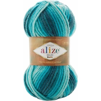 Příze Alize Superlana Maxi Batik 7801