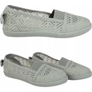 Baleríny dětské tenisky krajkové ažurové 6275