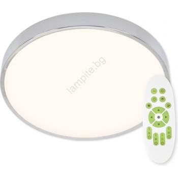 Image 1 of Top Light Метален 40CR + д. у. - LED Плафониера METAL LED/51W/230V + д. у. хром (TP1634)