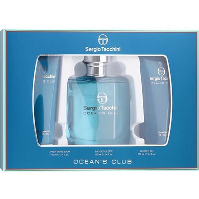Sergio Tacchini Oceans Club подаръчен комплект с тоалетна вода 100мл за мъже 1 бр