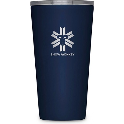 Snow Monkey termohrnek Enjoyer 473 ml modrá