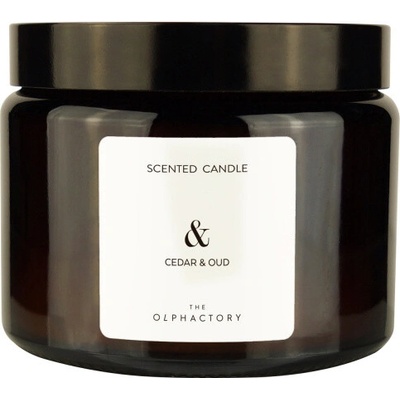 The Olphactory Scented Candle Glass Cedar & Oud to 360g