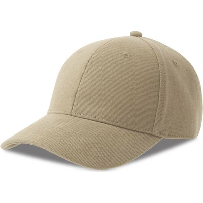 Atlantis Pilot-S 6 panelová šiltovka hnedá Khaki