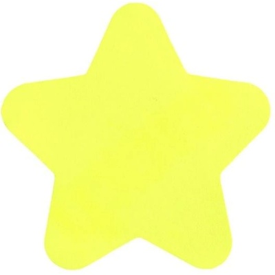 Stick`n Stick'n Самозалепващи се листчета Звезда, неонови, жълти, 50 (1040100094)