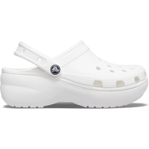 Crocs Classic platform clog w бяло, черно 39/40 (206750-100)