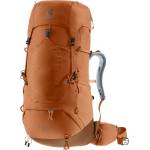 Deuter Дамска трекинг раница Deuter Women's Aircontact Lite 45 + 10 SL Walking backpack - Pecan / Mocha - размер One Size (502-7215-0611)