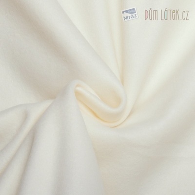 Polar fleece krémový