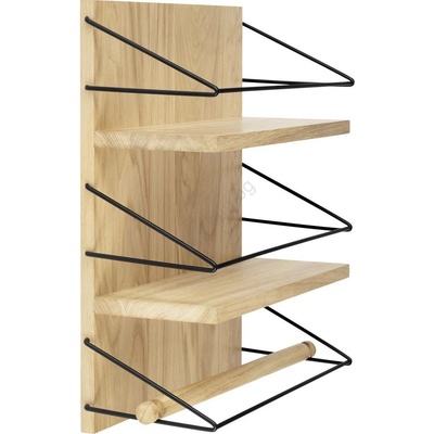 EGLO 424556 - Стенна полица MAINTIMBATO 41x33 cm дъб (EG424556)
