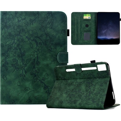 Vsetkonamobil 143613 ART BLOSSOM Zaklápacie puzdro pre Lenovo Idea Tab Pro zelené