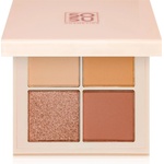 SOSU Cosmetics Eyeshadow Quad палитра сенки за очи цвят Nude 4.8 гр