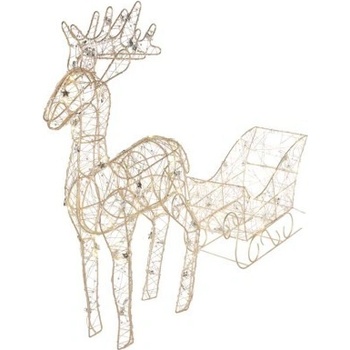 Emos DCFC28 50 LED sobie záprahov 47 cm 3x AA vnútorné teplá biela