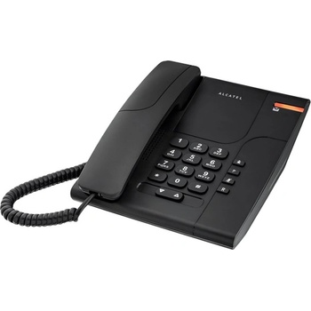 Alcatel temporis 180 кабелен телефонен апарат black temp180_b (temp180_b)