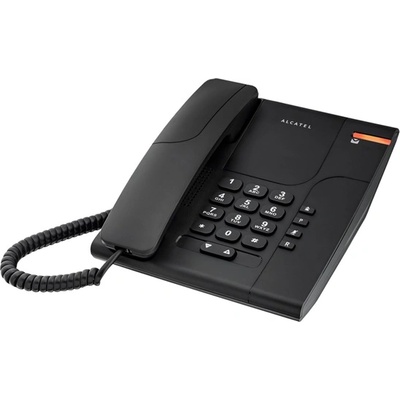 Alcatel temporis 180 кабелен телефонен апарат black temp180_b (temp180_b)