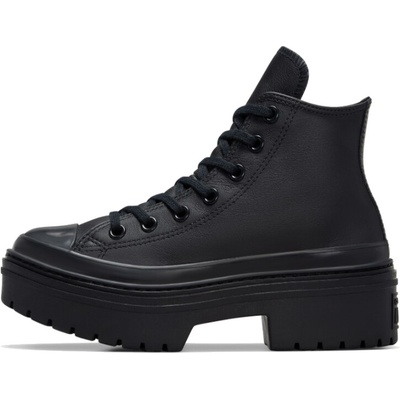 Converse Chuck Taylor All Star Lugged Heel Leat.Platform Hi - A10369C/Black/Black/Black