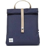 The Lunch Bags Чанта за храна Blue with Beige Handles