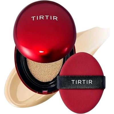 Tirtir Mask Fit Red Cushion 24W Soft Beige Dlhotrvajúci make-up na tvár v hubke 18 g