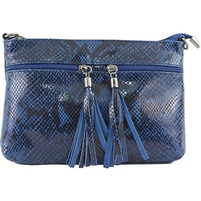 Kožená kabelka 1441 jeans