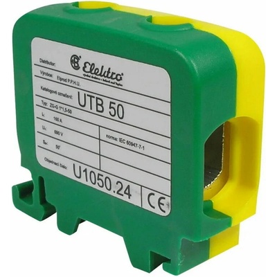 Elektro Bečov Svorka UTB 50 žluto-zelená U1050.24
