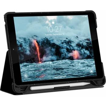 Urban Armor Gear Gear Outback Bio Case - удароустойчив хибриден кейс за iPad 9 (2021), iPad 8 (2020), iPad 7 (2019) (черен)