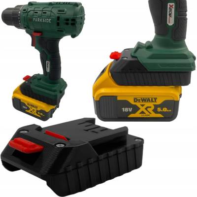 Adaptér P4U pre Dewalt 18V na náradie Parkside 20V