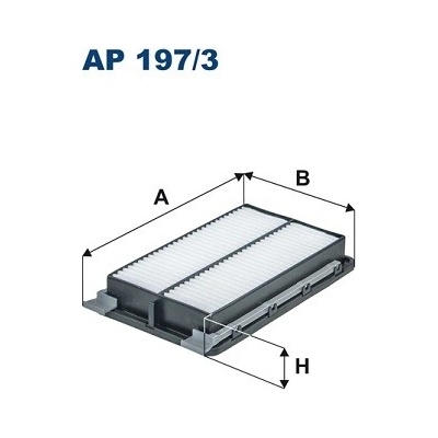 FILTRON Vzduchový filtr AP 197/3