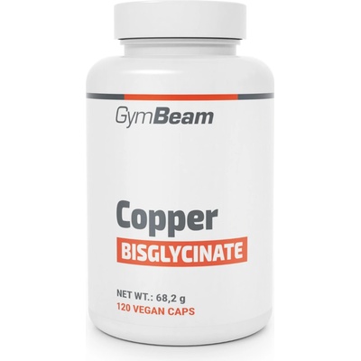 GymBeam Bisglycinát meďnatý 120 kapsúl