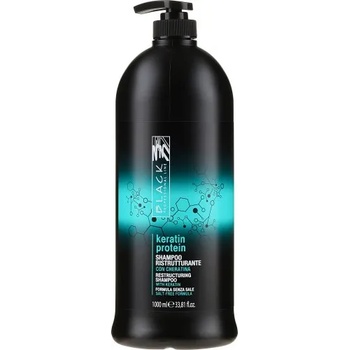 Black Professional Line Keratin Protein Shampoo - Реструктуриращ шампоан за увредена коса с кератонов протеин