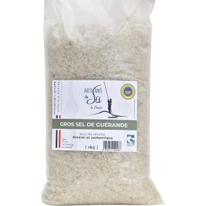 Artisans du Sel‍ Едра морска сол от Геранд 1 kg | Artisans du Sel‍ (000288 (SBR01) ART DU SEL)