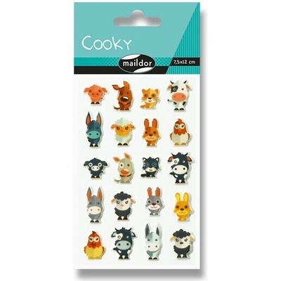 Maildor Samolepky 3D Cooky Farma