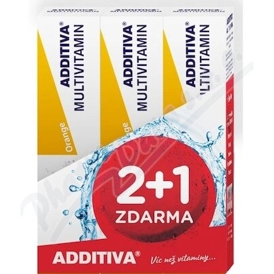 Additiva Multivitamin Orange šum. 3x20 tablet