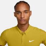 Nike Блуза с яка Nike Men's Short Sleeve Performance Polo Shirt - Saffron/Wht