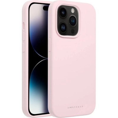 Roar Силиконов Калъф за iPhone 15 Pro Max, Roar Cloud-Skin Case, Розов (5903396249679)