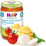 Hipp Био ястие Hipp - Спагети с домати и моцарела, 220 g (6400) - baby