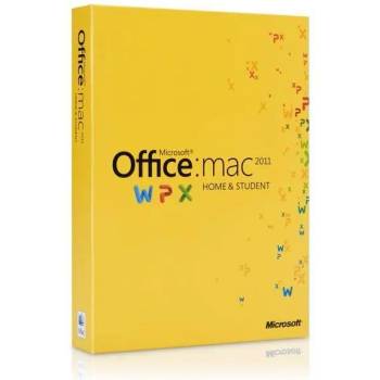 Microsoft Office:mac Home & Student 2011 ENG GZA-00269