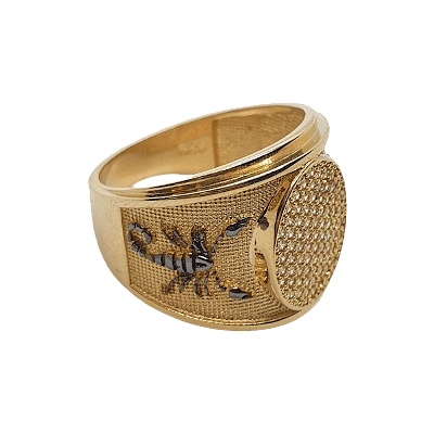 VipGold Златен мъжки пръстен 9.30 гр (r66)