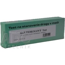 Biogema multidrogový test jednokrokový drogový test na morfín marihuanu pervitín extázu a benzodiazepíny v moči 1 ks