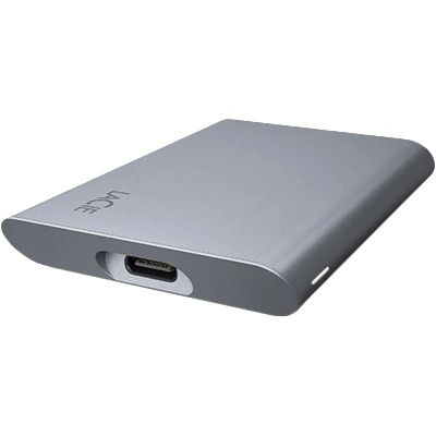 Удароустойчив външен хард диск с USB-C - Lacie Secure High Performance External SSD USB-C 2TB (тъмносив) (STKH2000800)