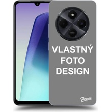 Picasee silikónový čierny obal pre Xiaomi Redmi 14C - Vlastný design/motiv