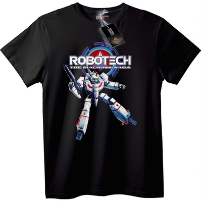 NOONEBRAND Тениска Robotech Macross Сага - 2XL, Black